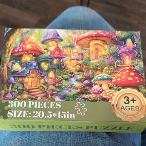 Enchanted Mushroom Forest 300-Piece Puzzle